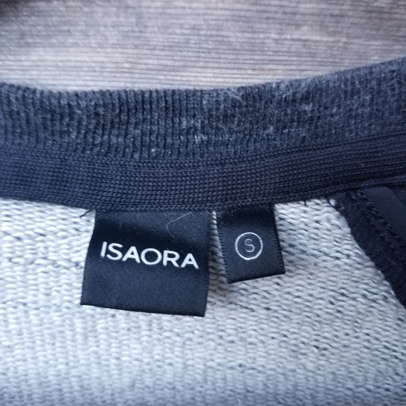 Isaora Small Heavy Sweater, Grey, Small, Featuring Pit Vents - Picture 2 of 8